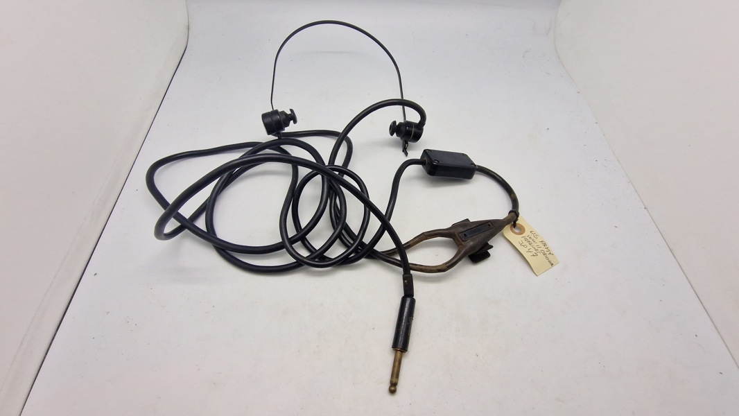 Originalt US Army headset ww2