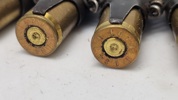 Originalt patronbælte til mg34 og 42 med deaktiverede 8x57js patroner. (4.37 bsw og waA