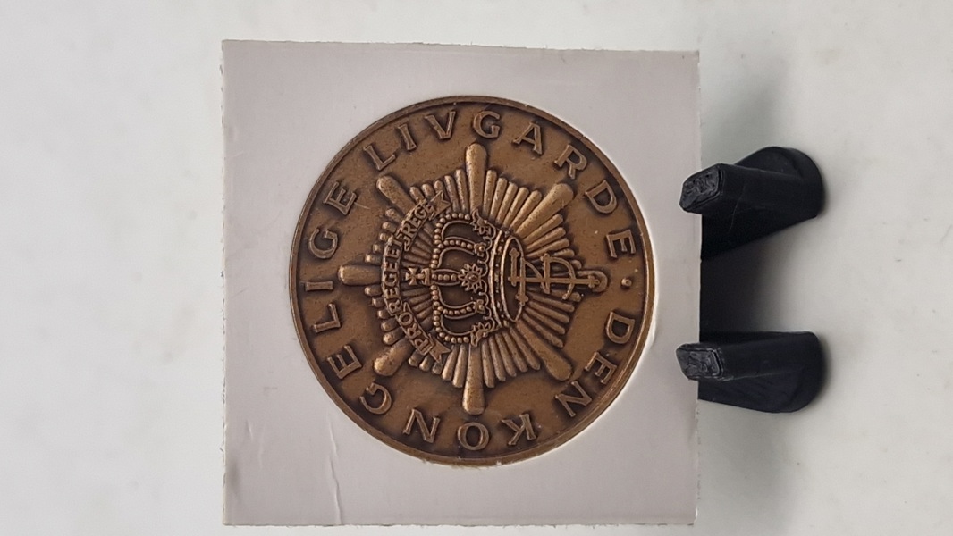 Jubilæumsmønt fra den kongelige livgarde 