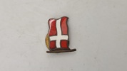 Original dansk national pin 