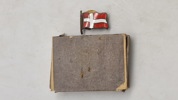 Original dansk national pin 