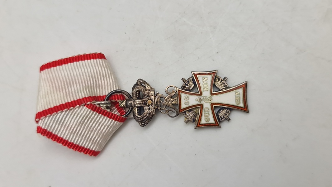 Originalt Kong Frederik IX miniature ridderkors 