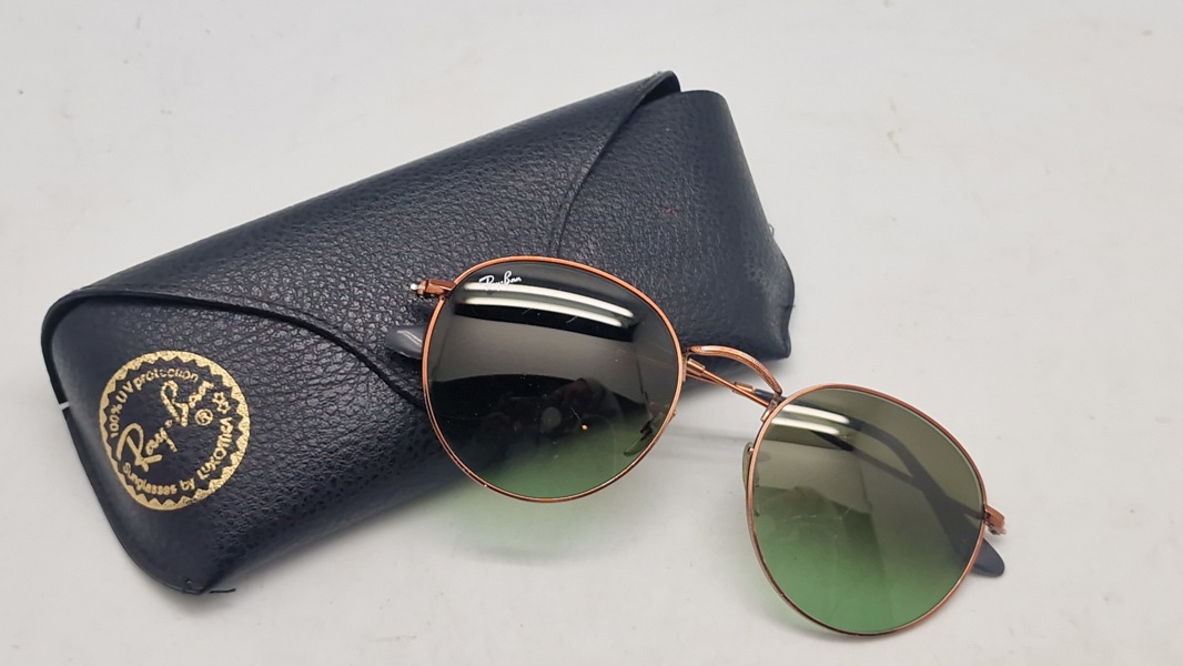 Originale Rayban solbriller med etui