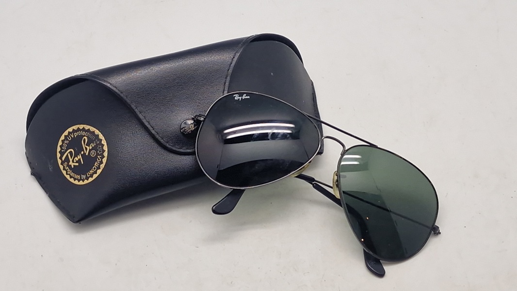 Originale Rayban solbriller med etui