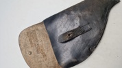 Originalt revolverhylster fra tiden omkring ww2