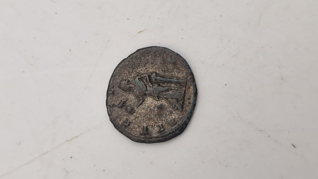 Original romersk mønt (Data findes på sidste foto)