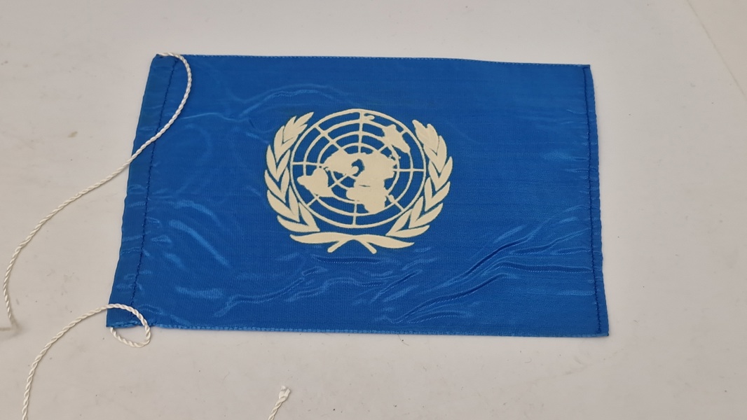Originalt UN flag 