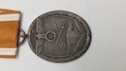 Original Westwall medalje (Deutsche Shützwall-ehrenzeichen i tildelings pose
