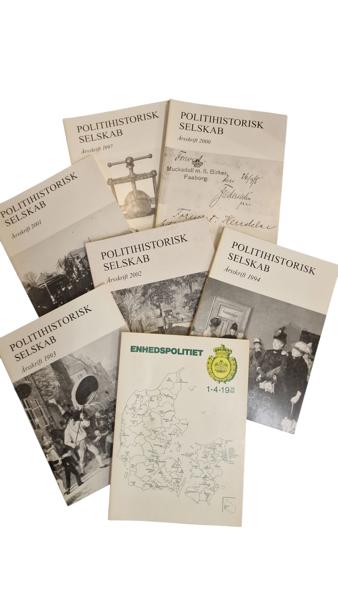 Politihistoriske selskab, årsskrifter og Enhedspolitiet