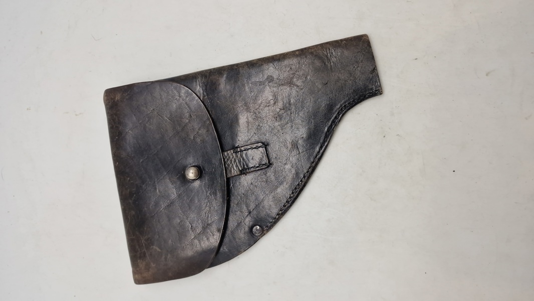Originalt revolverhylster fra tiden omkring ww2