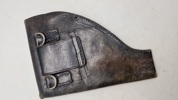 Originalt revolverhylster fra tiden omkring ww2