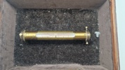 Måleinstrument (vaterpas) fra DSB