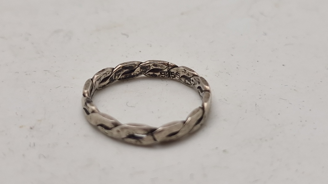 Fingerring sterlingsølv (925) 