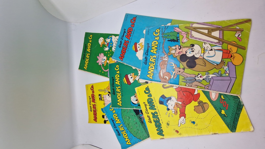 Samling Anders And blade 1970