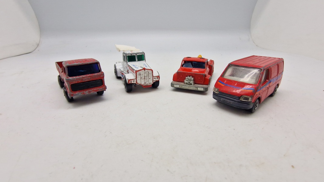 Samling originale Matchbox biler