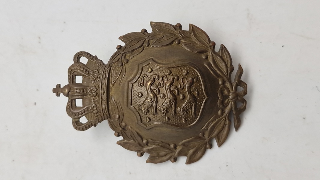 Originalt M/23 hjelmmærke 