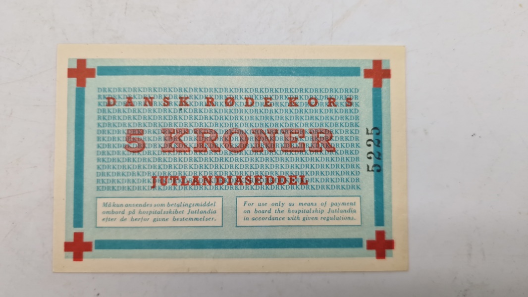 Original Jutlandia seddel 