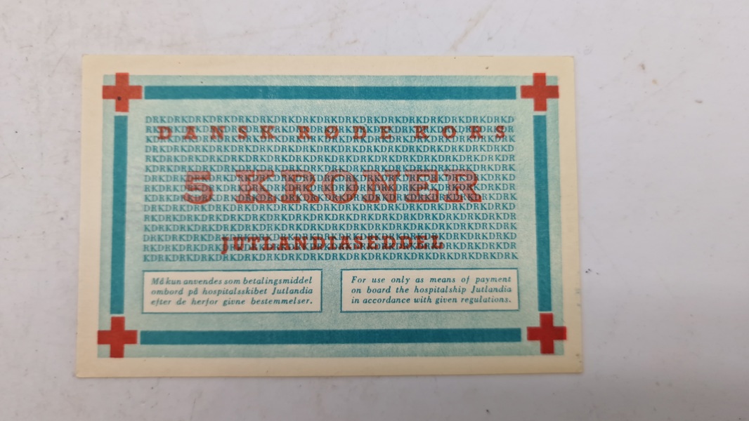 Original Jutlandia seddel 