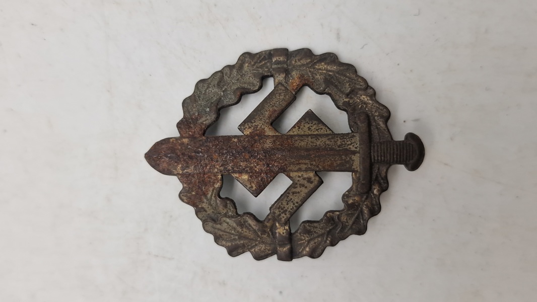 Originalt Tysk SA sport abzeichen 