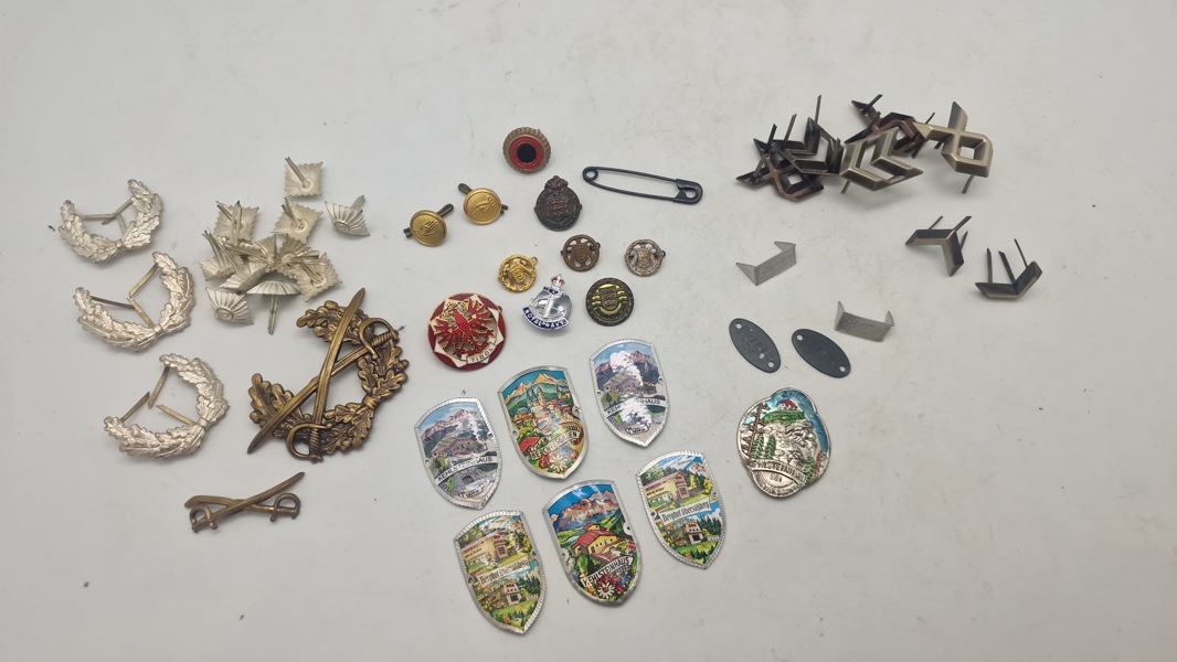 Samling stokkemærker mm.