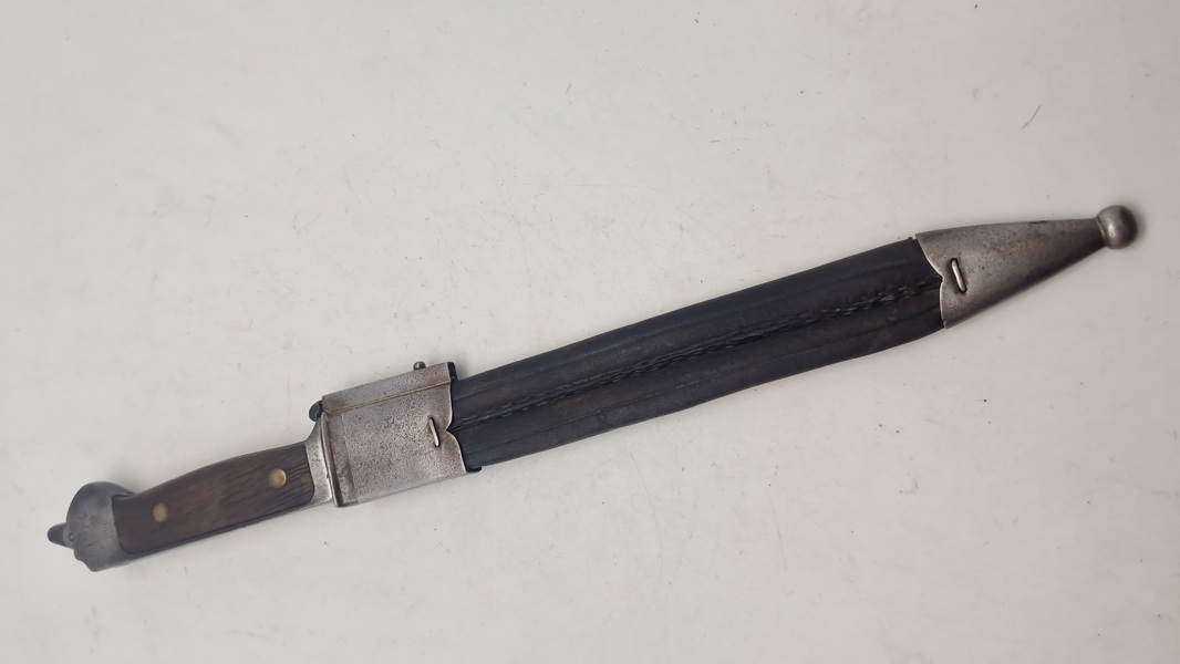 Original gevær 89 bajonet, stemplet Hærens Tøjhus 