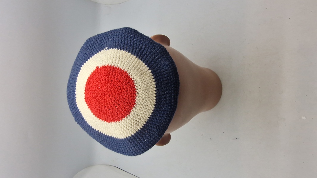 Original hue fra fra besættelsen lavet i RAF farver 