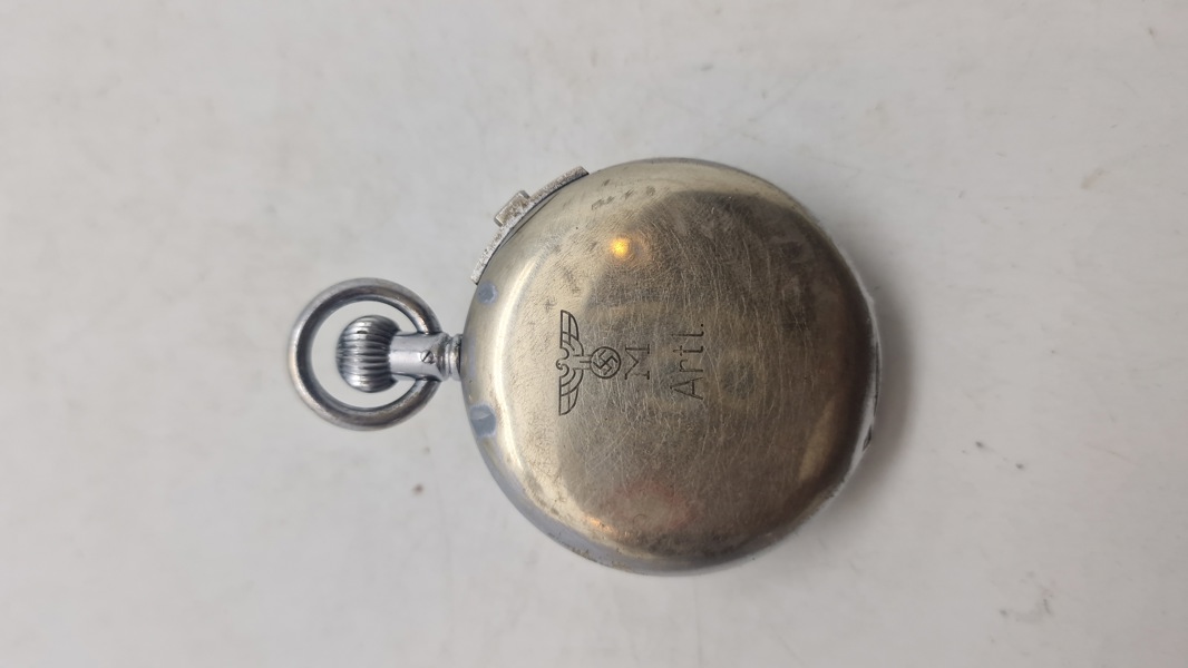 Originalt Kriegsmarine stopur. Virker 