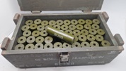 Original kasse med Bore huls patroner til øvelsesbrug 