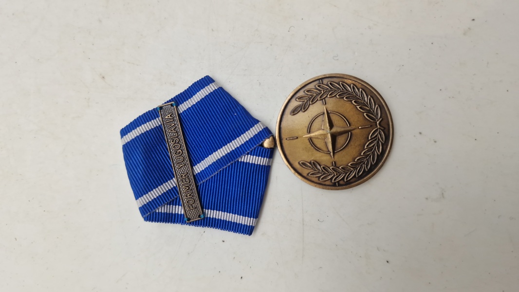 Original NATO-medalje for det tidligere Jugoslavien 
