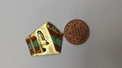 Original medalje "For tappert arbejde under den Store Fædrelandskrig 1941-1945"