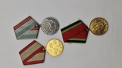 Samling originale russiske medaljer 
