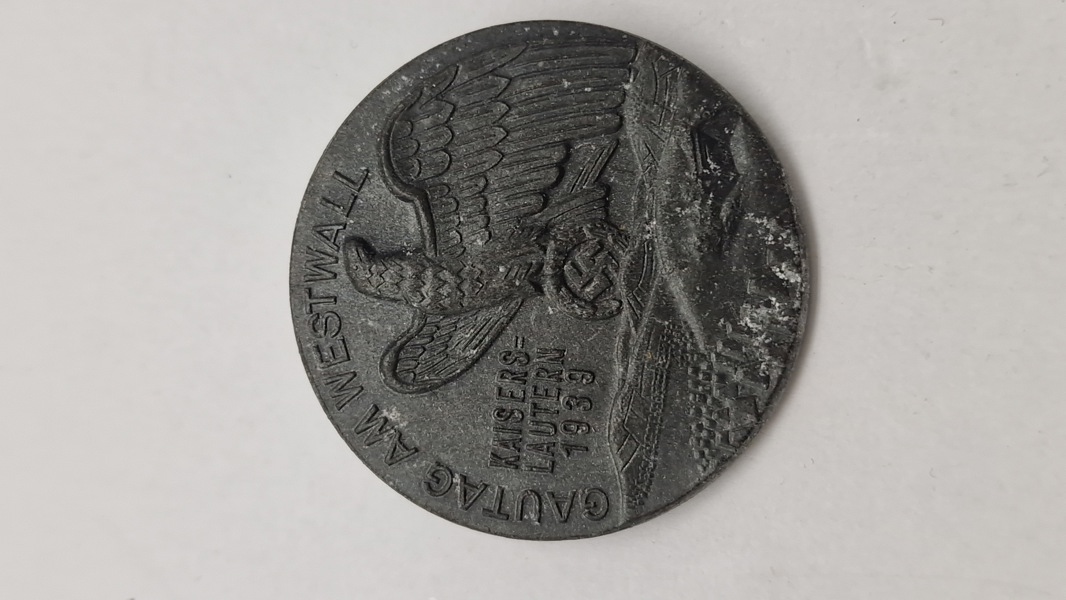 Originalt "Gautag am Westwall, Kaisers-Lautern 1939"