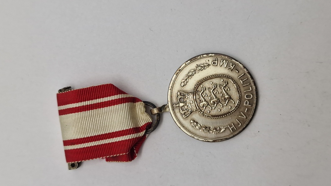 Original medalje fra hjemmeværns politi kompagniet
