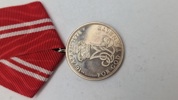 Originalt Fortjensttegn for god tjeneste i Forsvarets Reserve. Sølv