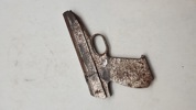 Halvfremstillet pistol fremstillet til Tyskerne Holeby diesel motorfabrik Maribo, er aldrig lavet færdig da krigen sluttede