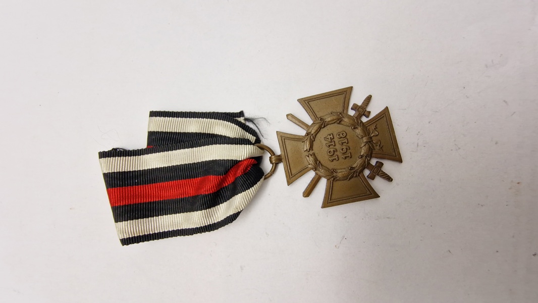 Originalt Ehrenkreuz des Weltkrieges - Wilhelm Deumer, Lüdenscheid