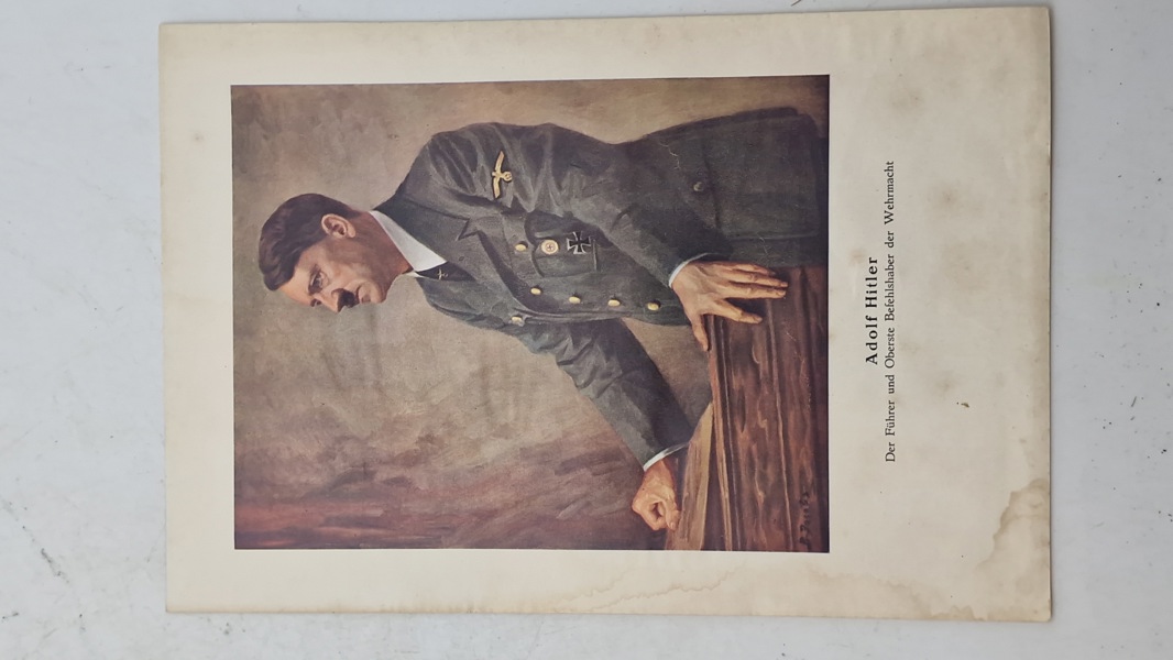 Tidsoriginalt billede af Adolf Hitler 