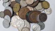 Samling mønter 