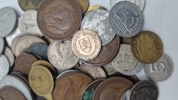 Samling mønter 