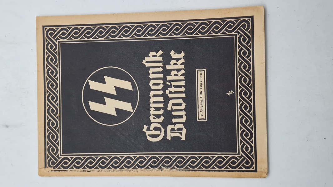 Originalt eks af Germanske budstikke, årgang 1943