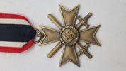 Originalt Kriegsverdienstkreuz 2.kl 