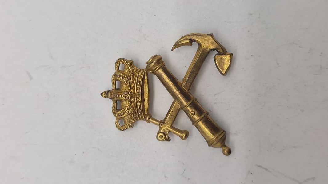 Originalt tidligt dansk marine mærke