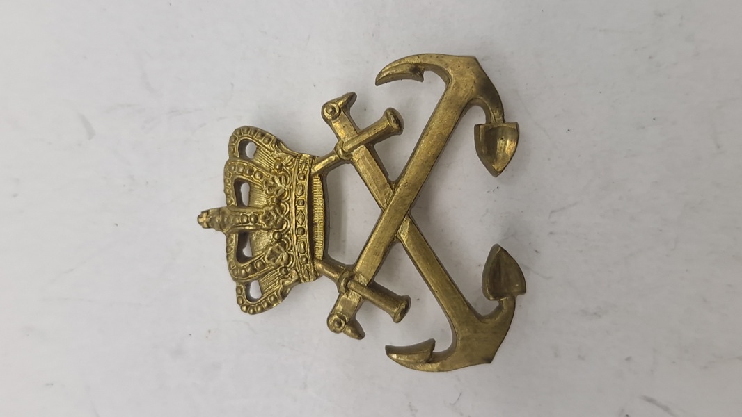 Originalt tidligt dansk marine mærke