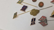 Samling nationale pins