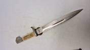 Original Svensk Udgangsbajonet / Permissionsbajonet, navngiven til Løjtnant Larsson (Minde om 12 kompagni, marts 1944