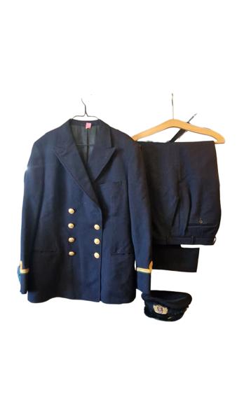 Original dansk marine uniform, tele