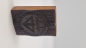 Sjælden original frimurer stempel blok