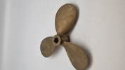 Messing skibsskrue 