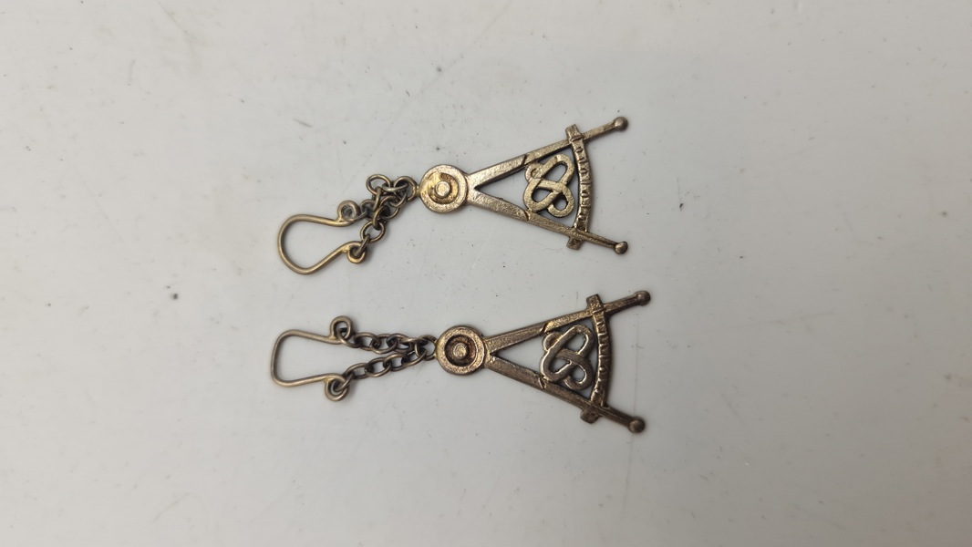 Originale frimurer vedhæng, 925 Sterlingsølv