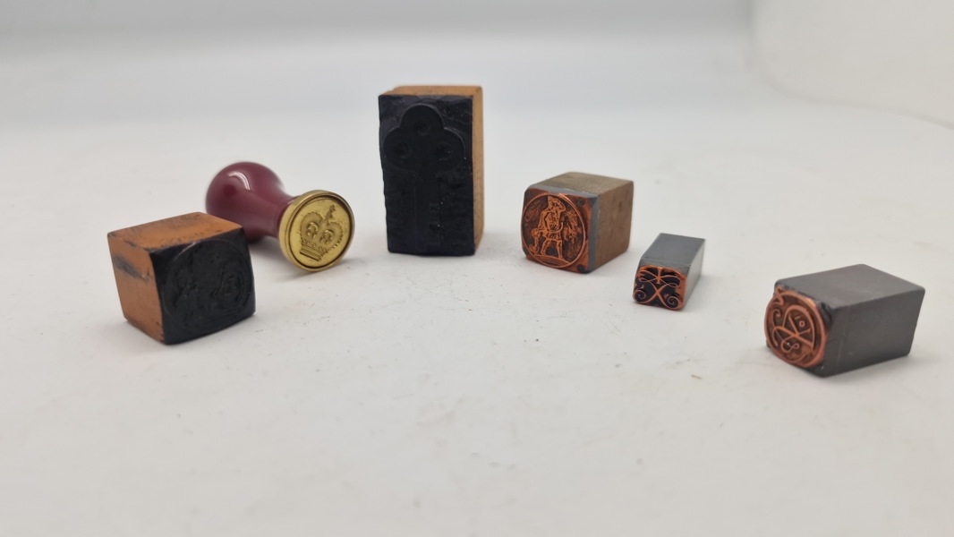 Samling stempler, loge mm.